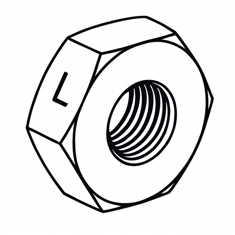 28 - Spindle Nut LH