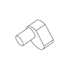 25 - Lister Star Crank Head - 258-00061