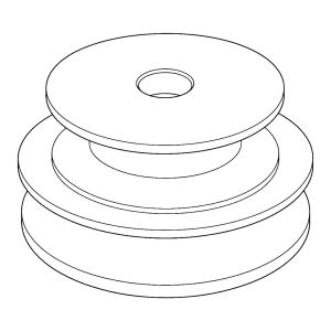 4 - V Driven Pulley