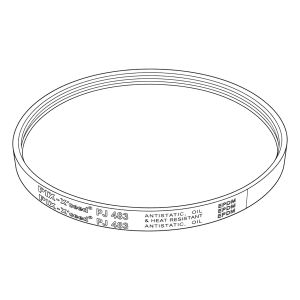 3 - Poly V-Belt