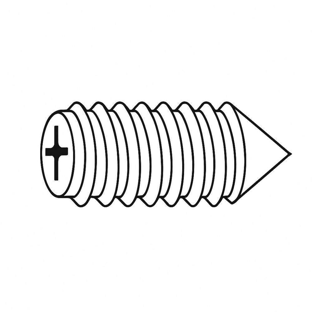 8 - Grubscrew (dog point)