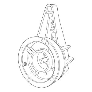 22 - Switch Lever Assembly - Items 23 - 27 