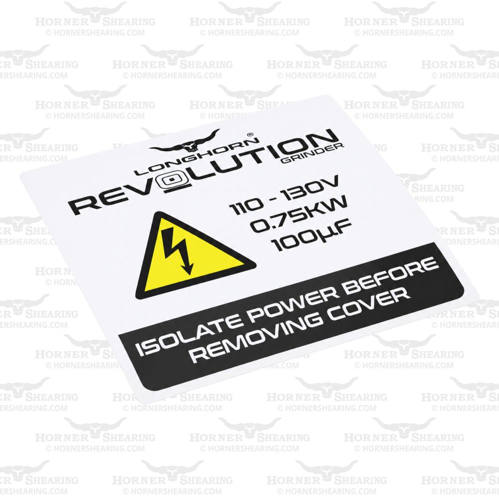 38B - 110 - 130 Volts Electrical Safety Decal 
