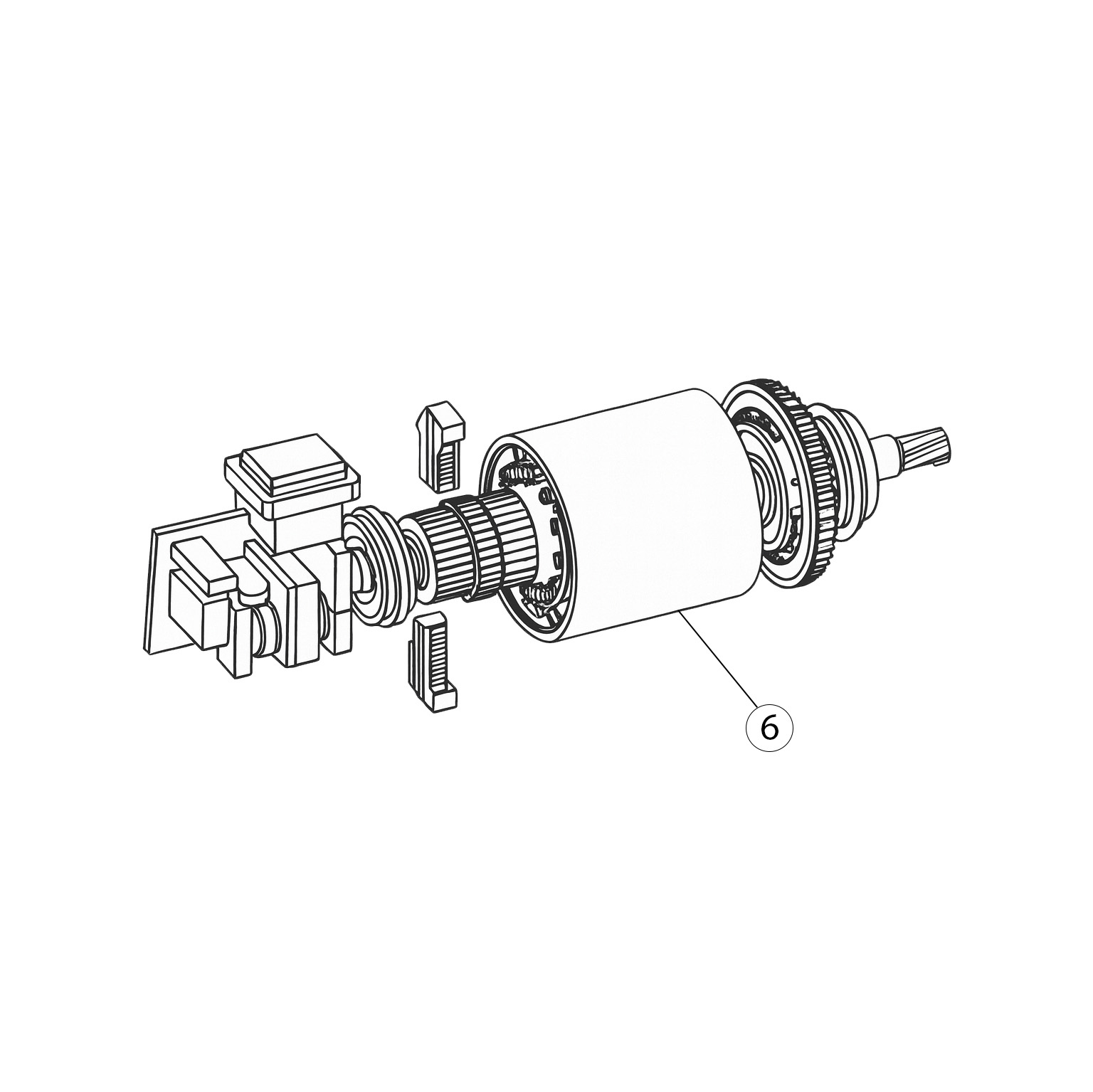 6 - Permanent Magnetic Field with flat connector