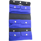 Blue Comb Pouch