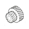 30 - Gear 21/12 Teeth