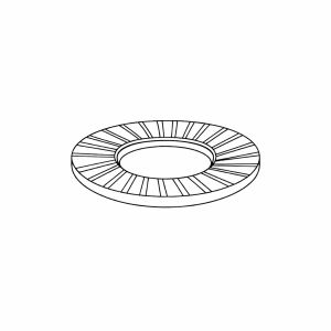 33 - Ribbed Washer M3