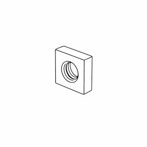 13B - Square Nut M3