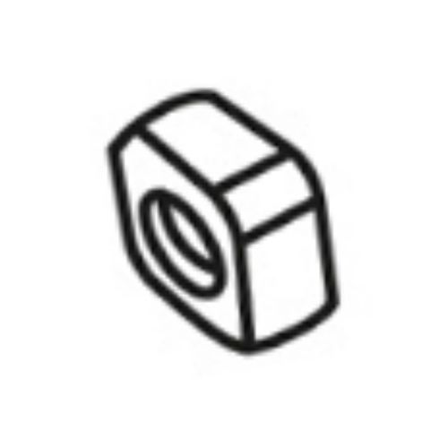 13B - Square Nut M3