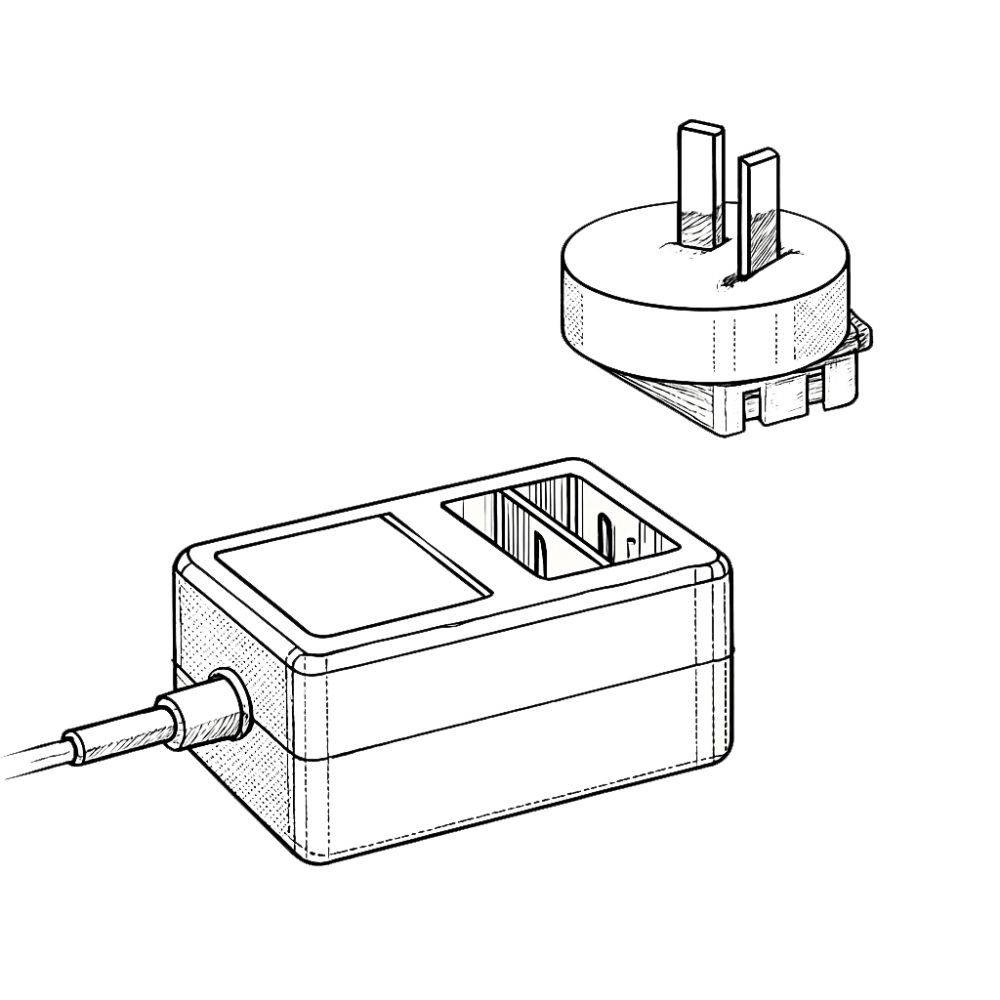 25B - Power Supply Unit 110-240V incl. Plug AU-ARG