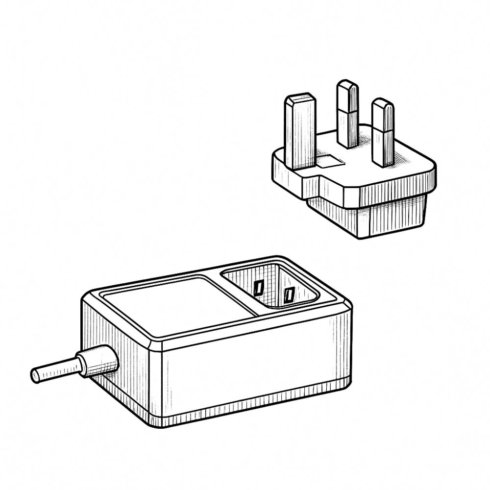 25B - Power Supply Unit 110-240V incl. Plug GB