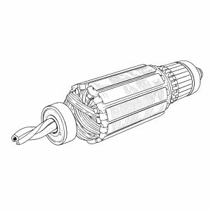 40 - Rotor X-Series2 240V incl. ball bearing