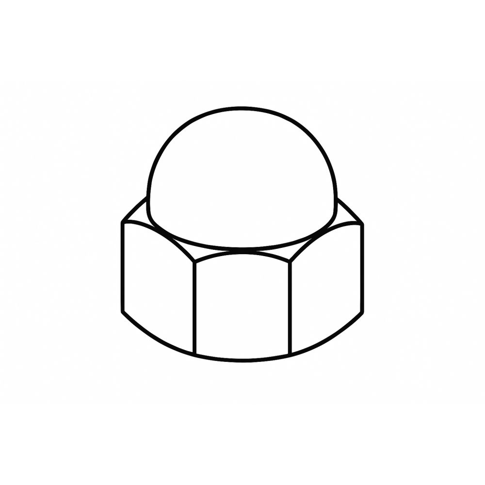 17 - Cap Nut M6