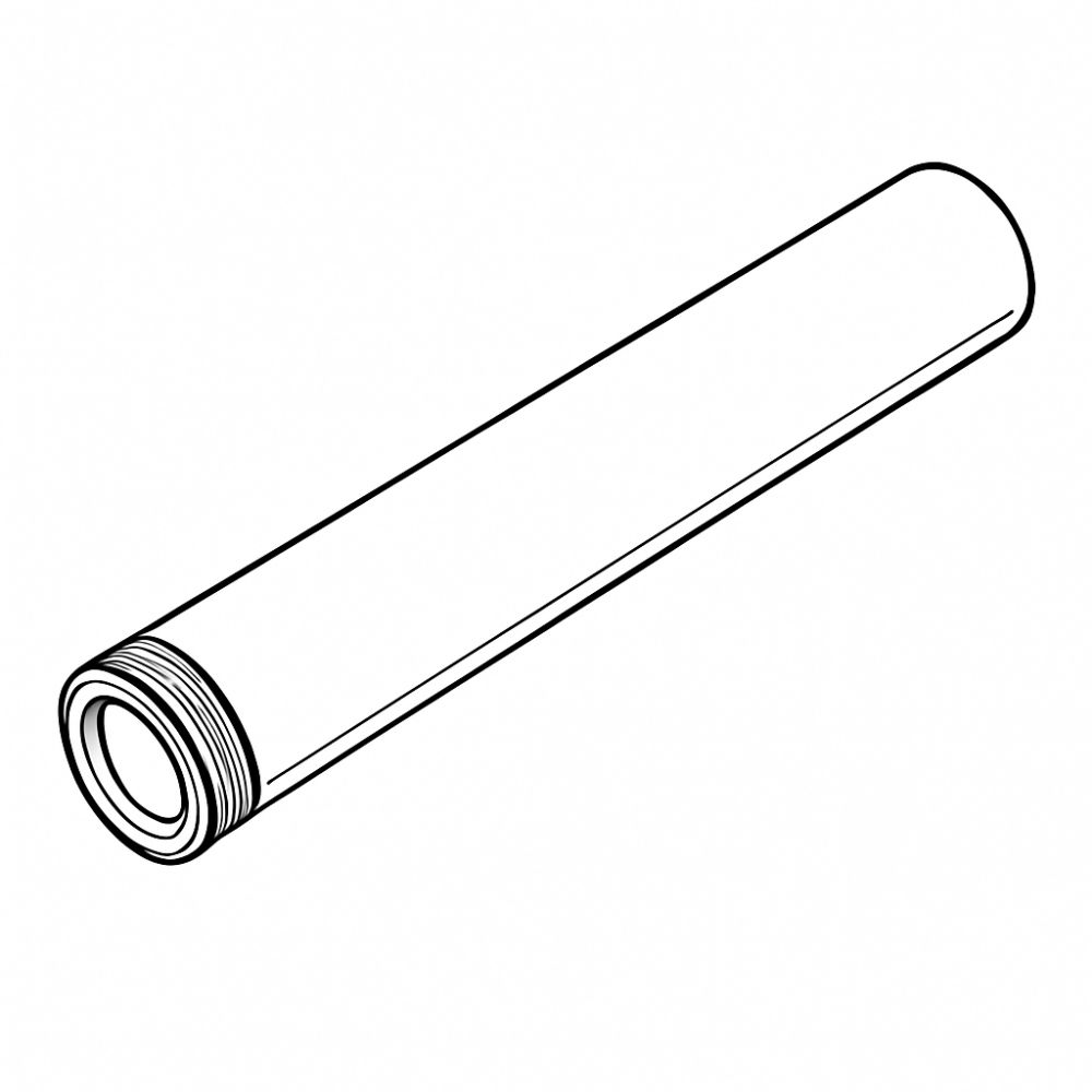38b - Ferrule DT ⌀22x180mm (Black)