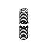 9 - Heiniger Solid D/T Spiral Spring - 721-407