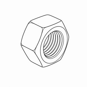 11 - Locknut M8 x 1