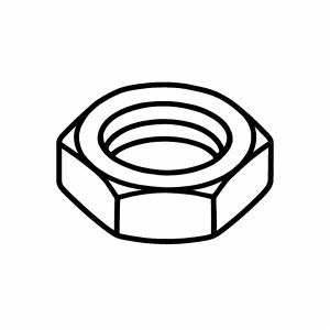 20 - Hexagonal nut M20 X 1.5