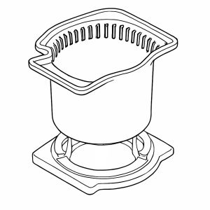 47/48 - Motor Housing Complete, incl. base