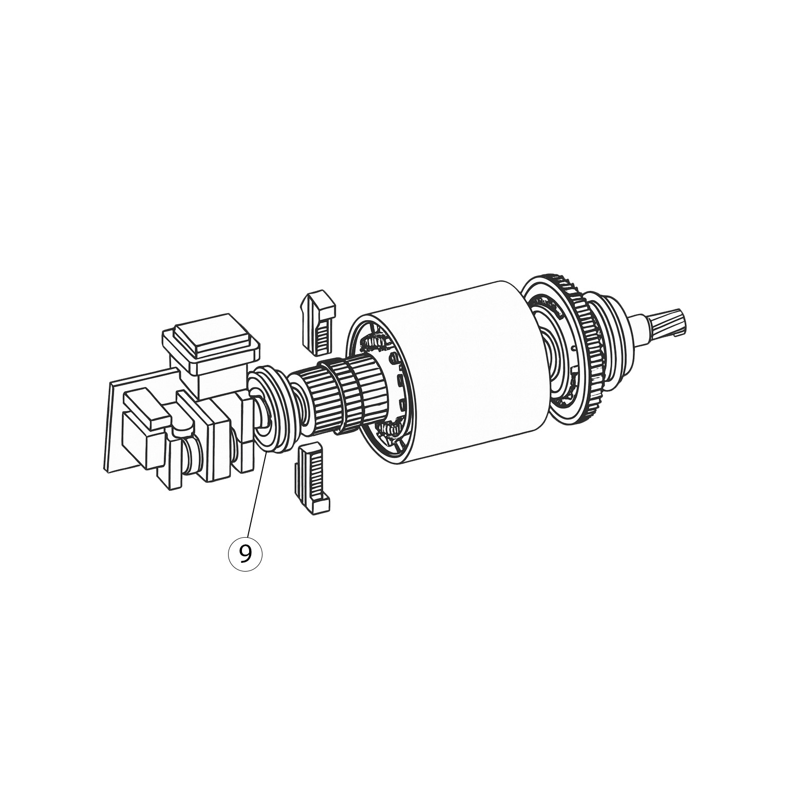 9 - Ball Bearing 608 (2s)