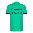 Longhorn Polo Shirt - Angus (back)