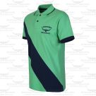 Longhorn Polo Shirt - Angus (side)