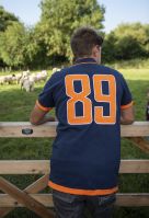 Longhorn Polo Shirt -Dexter - Lifestyle (left hand image)