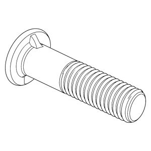 14 - Solid Short Lug Bolt