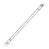 16 - Longhorn Solid Short Gut (Pin Drive) - H18-016