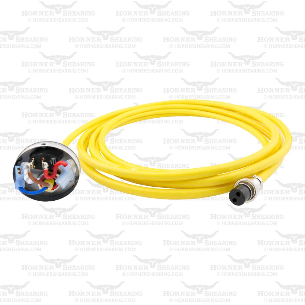 Complete Rear Cap and Straight Flex Assembly for the Rambo (4.8mm Blue Terminal)