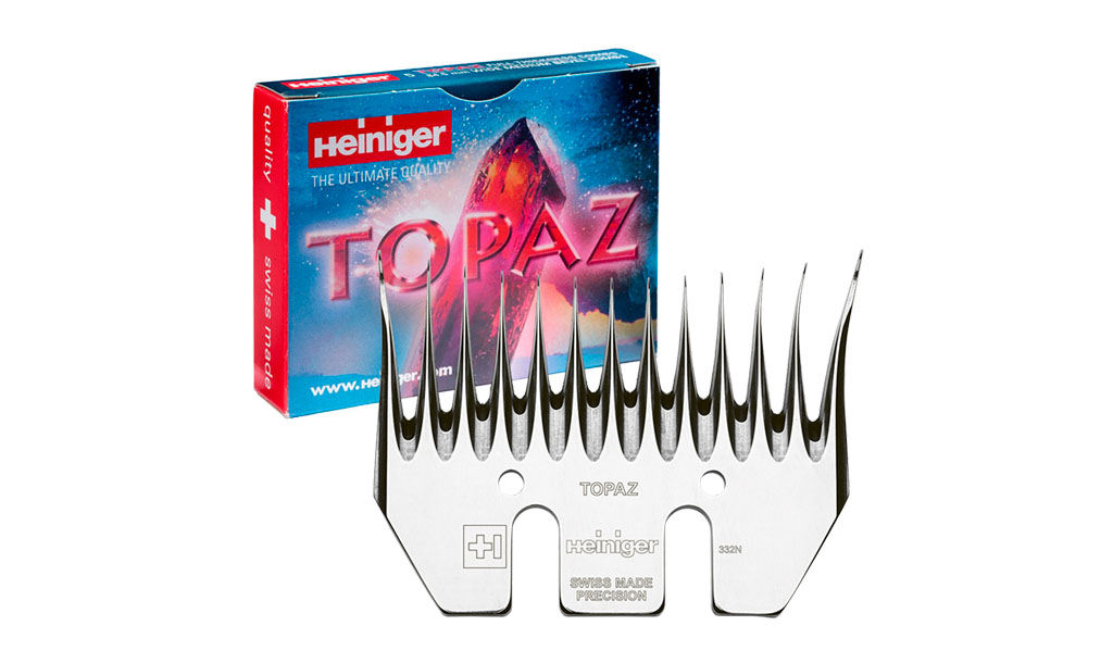 Heiniger Topaz Comb