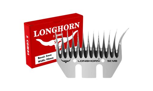 Longhorn® Wide Alpaca/Cover Comb - 13 Tooth
