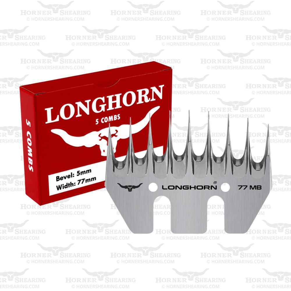 Longhorn® Standard Alpaca/Cover Comb - 9 Tooth