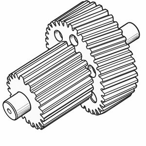 4 - Intermediate Gearshaft 