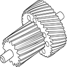 4 - Intermediate Gearshaft 