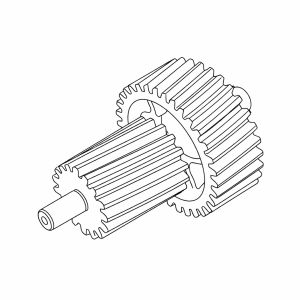 4a - Intermediate Gearshaft (12V)