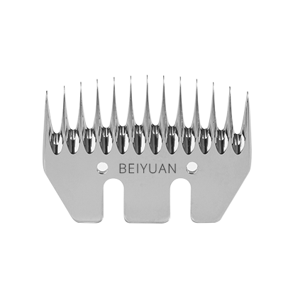 Box of 5 Beiyuan Standard Long Bevel Combs