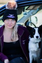 Longhorn Bobble Hat - Black - Lifestyle