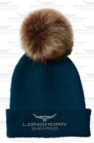 Longhorn Bobble Hat - Navy