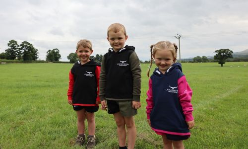 Children's Longhorn Shearing Long Tail Hoodie