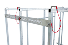 double wool packing frame front