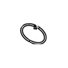 10 - Zipper Tension Retaining Ring - H12-009 