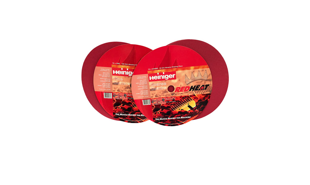 Heiniger Red Heat Grinding Papers 