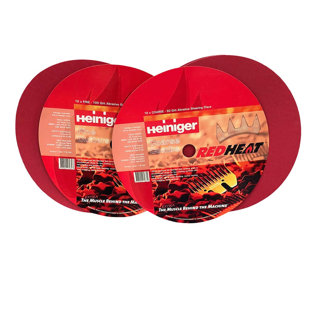 Heiniger Red Heat Grinding Papers 