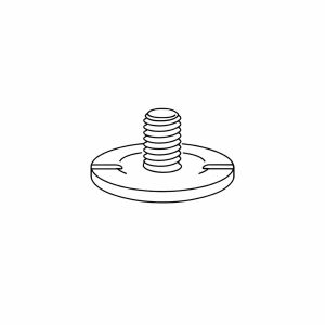 4B - Dual Slot Comb Screw - M6