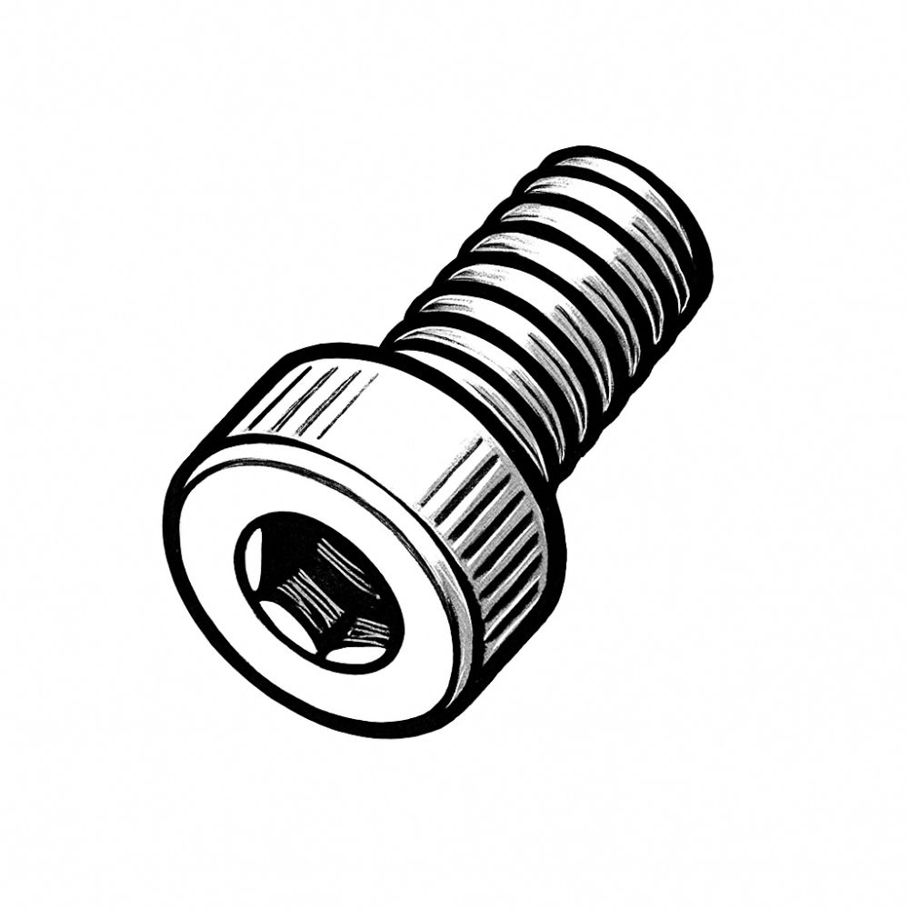 3 - Motor Casing Screw M8 x 10 Long