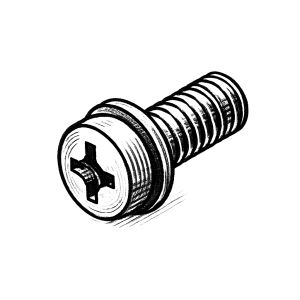 11 - Motor Casing Screw M8 x 10mm