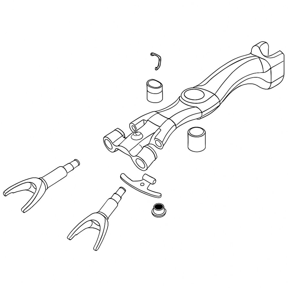 1 - Wide Fork Assembly