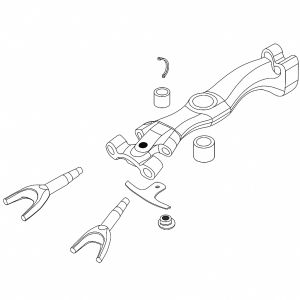 Wide Fork Assembly