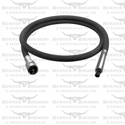 Complete Flexible Driveshaft for Black Single Speed