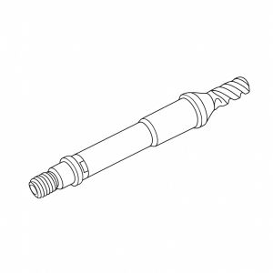 30 - Splined Spindle (Worm Drive)
